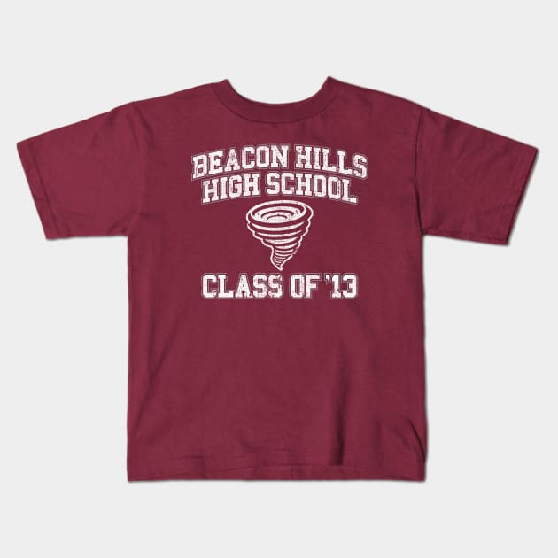 Beacon Hills High School Class of 2013 - Teen Wolf (Show) Kids T-Shirt by huckblade